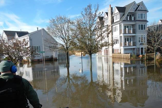 Fairfield Beach Road was one of many streets flooded by Superstorm Sandy.